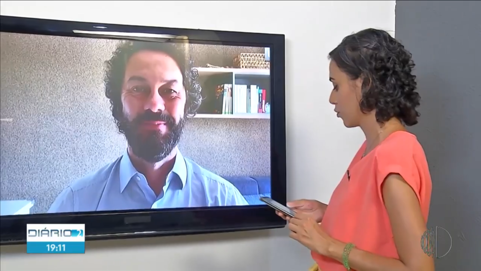 Participação no Diário TV 2ª Edição